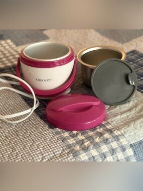 Crock-Pot Pink Personal Electric Lunch Cooker